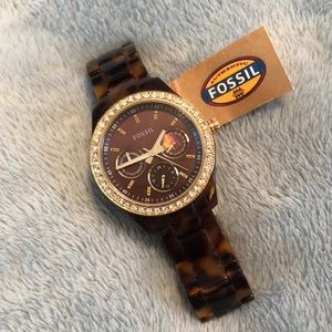 Fossil Tortoiseshell Watch